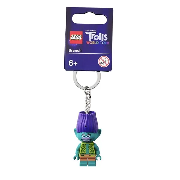 Gear Key Chains | Брелки LEGO 854004 Троль Бранч